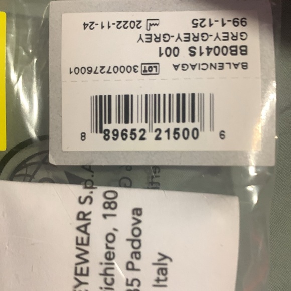 BALENCIAGA wrap around sunglasses - Picture 9 of 9